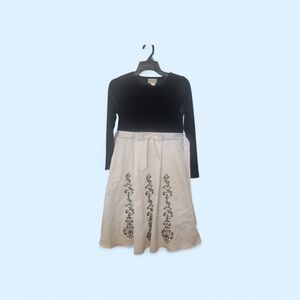Elegant Black and White Women's Skirt